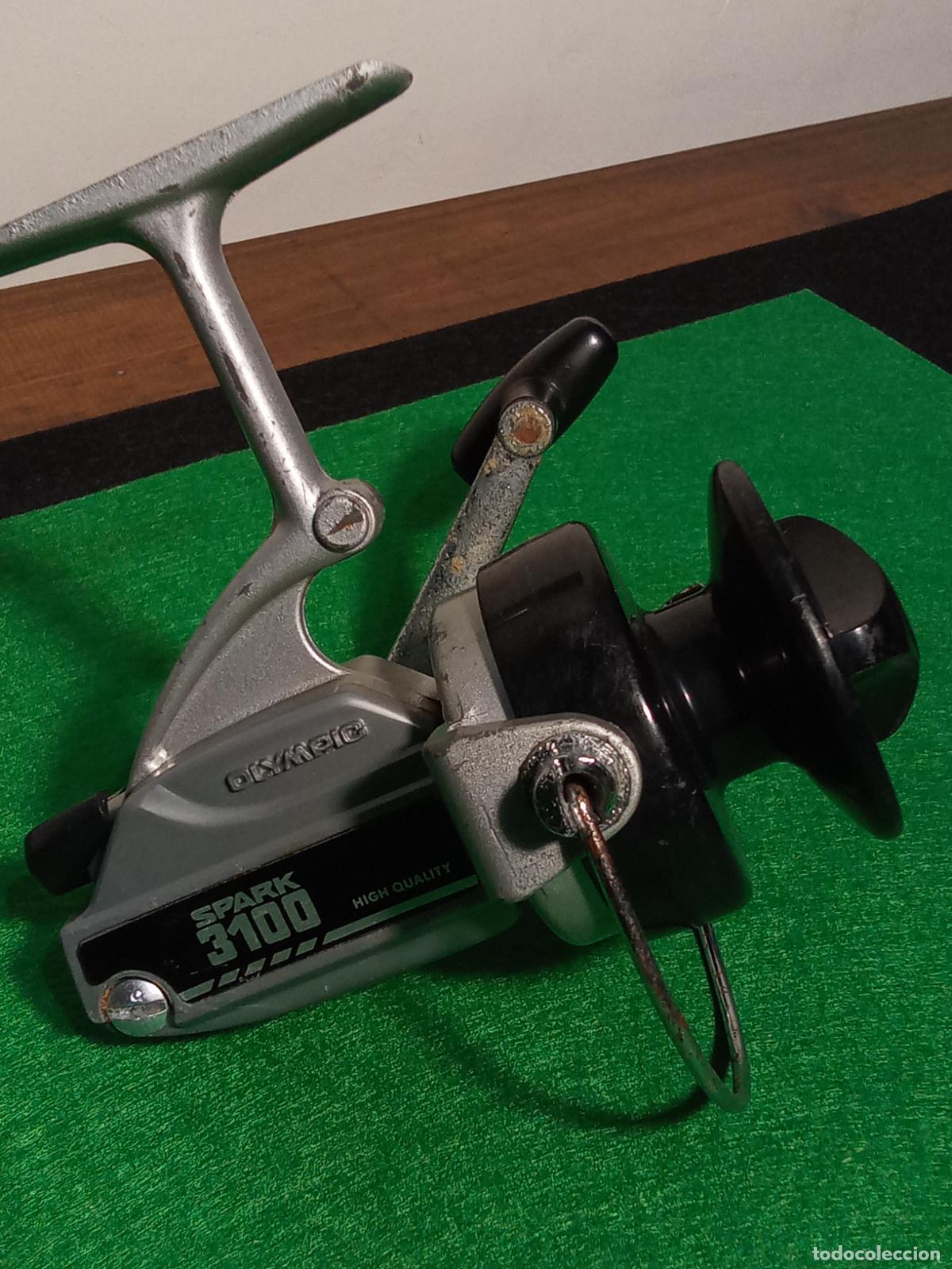 Coleccionismo deportivo: CARRETE DE PESCA OLYMPIC SPARK 3100 - Foto 9