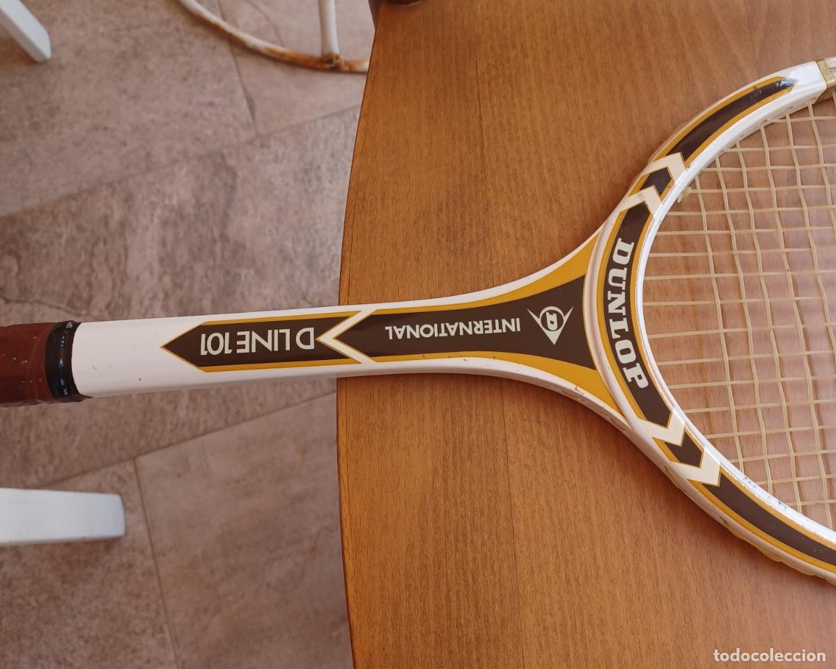 Coleccionismo deportivo: Raqueta Tenis Dunlop D-Line 101 Madera
