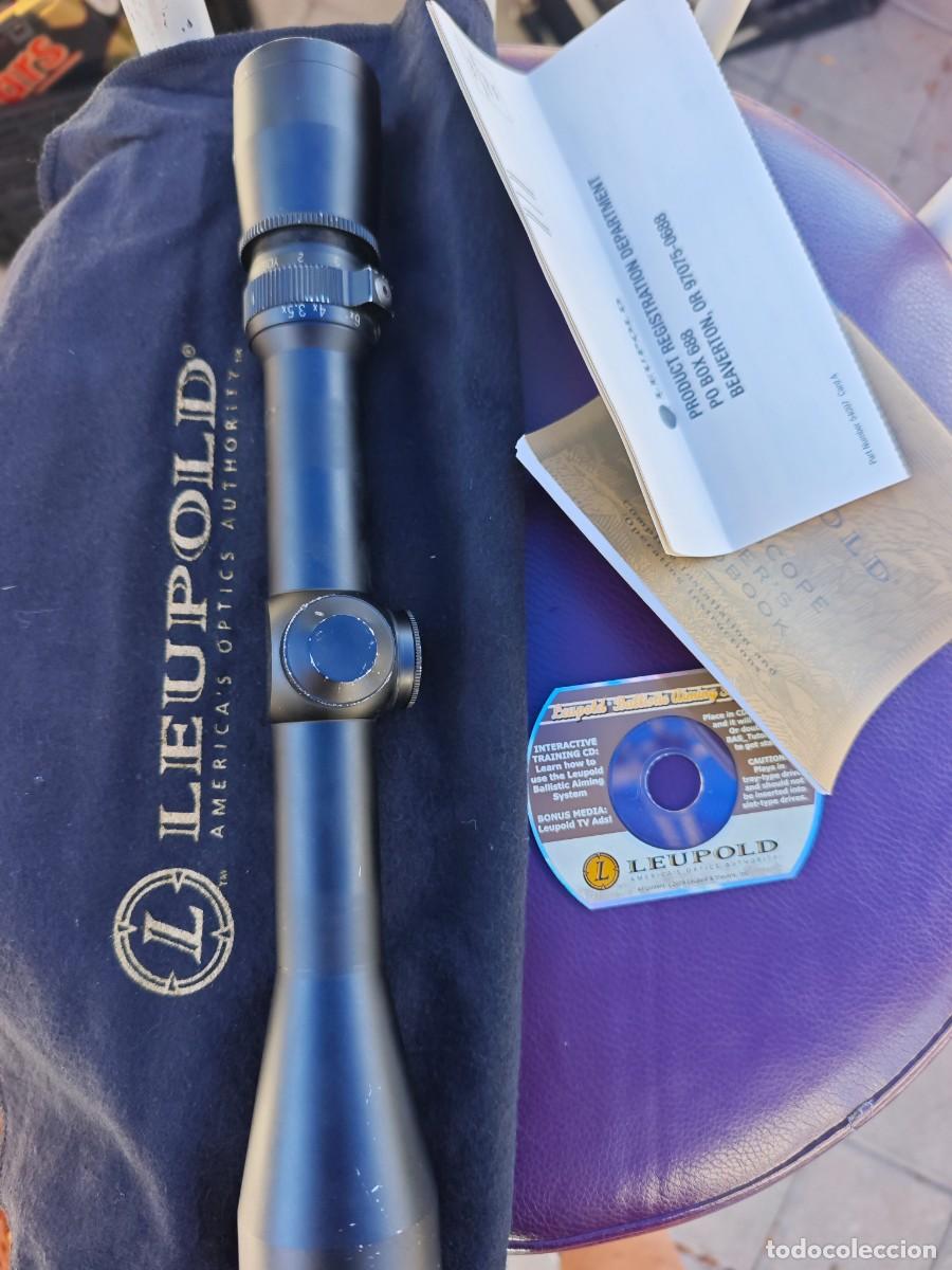 Coleccionismo deportivo: Mira telesc&oacute;pica Leupold