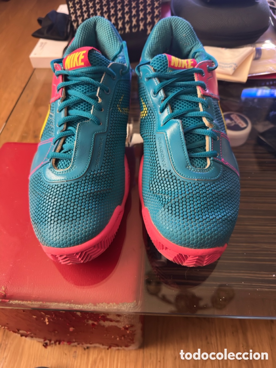 Coleccionismo deportivo: Zapatillas Nike Air Max Dragon X Lunarlite Court Ballistec 1.3 Rafa Nadal N 44,5 - 28,5 cm.