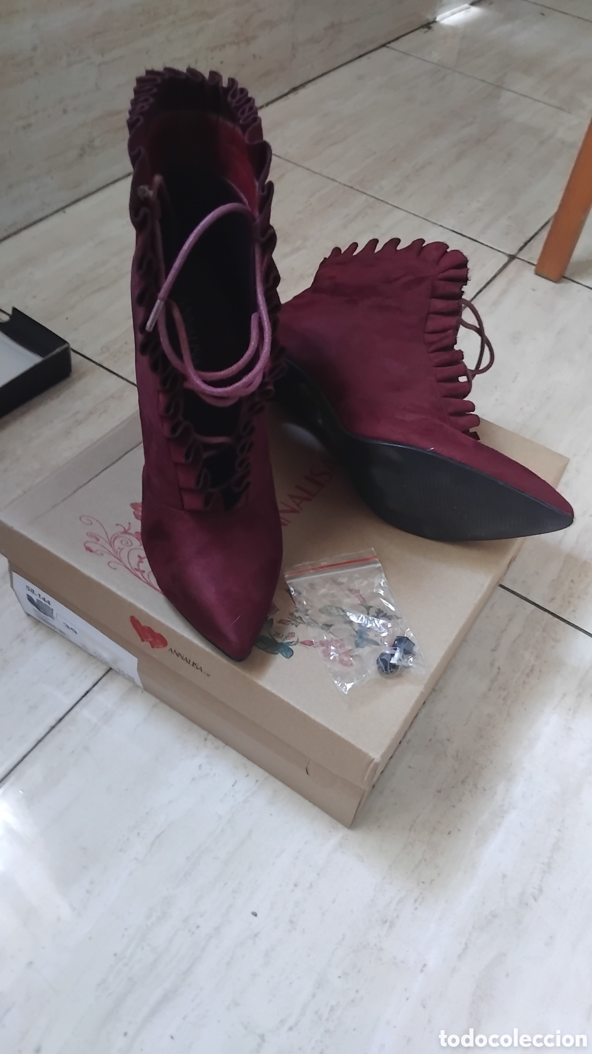 Coleccionismo deportivo: Botas mujer annalisa jm - Foto 2