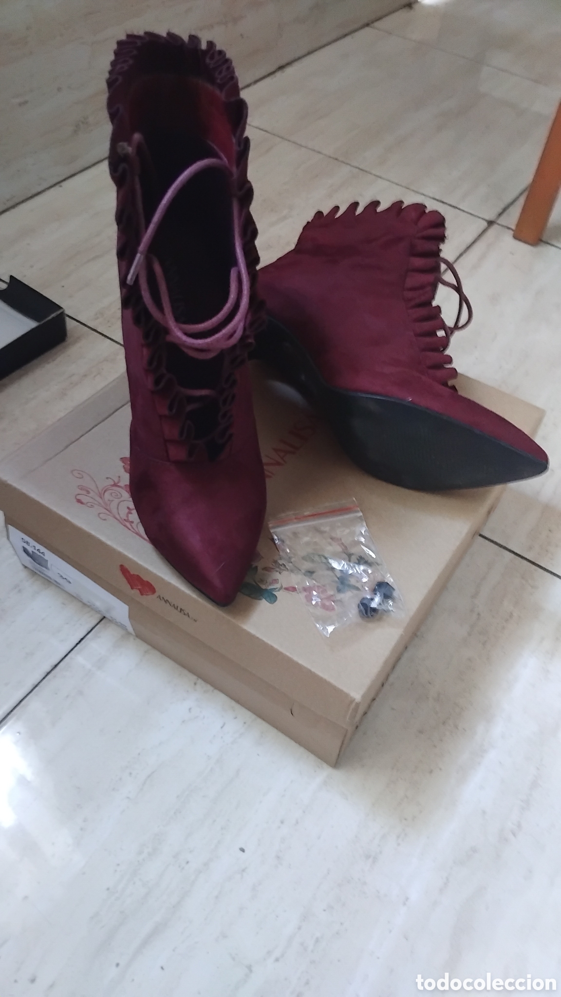 Coleccionismo deportivo: Botas mujer annalisa jm - Foto 4