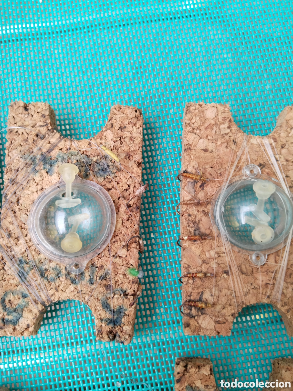 Coleccionismo deportivo: Cesta y aparejos de pesca MITCHELL - Foto 8