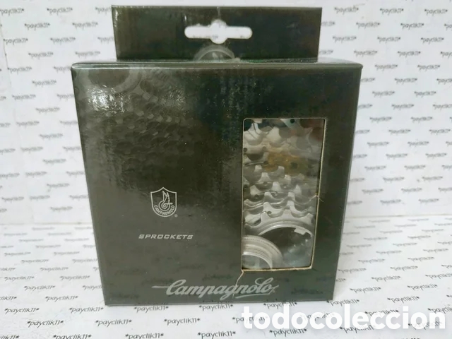 Coleccionismo deportivo: Cassette completo 10V 10 velocidades campagnolo 13-26 + anillo de bloqueo bici bicicleta ciclista