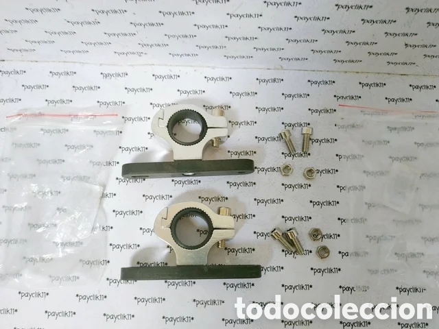 Coleccionismo deportivo: LOTE SOPORTE PORTABIDONES PORTA BIDON BICICLETA BICI CICLISTA HORQUILLA POTENCIA CADENA ZAPATILLAS