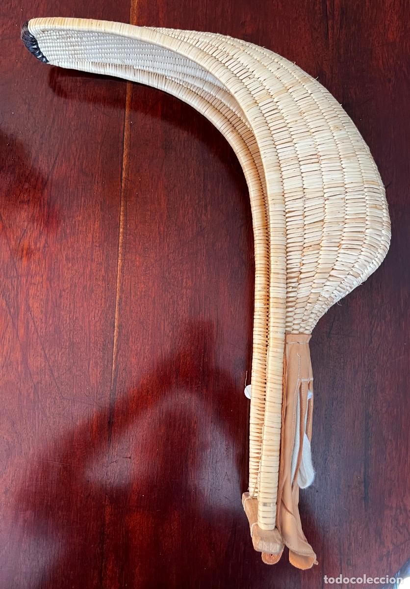 Sports collectibles: Jai Alai Cesta Punta Pelota Vasca mide 58 cms.