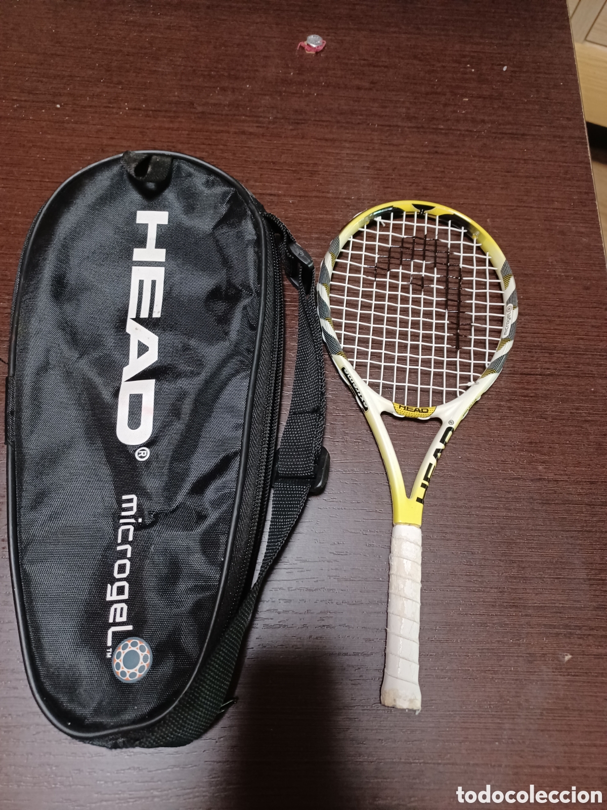 Coleccionismo deportivo: Raqueta miniatura head