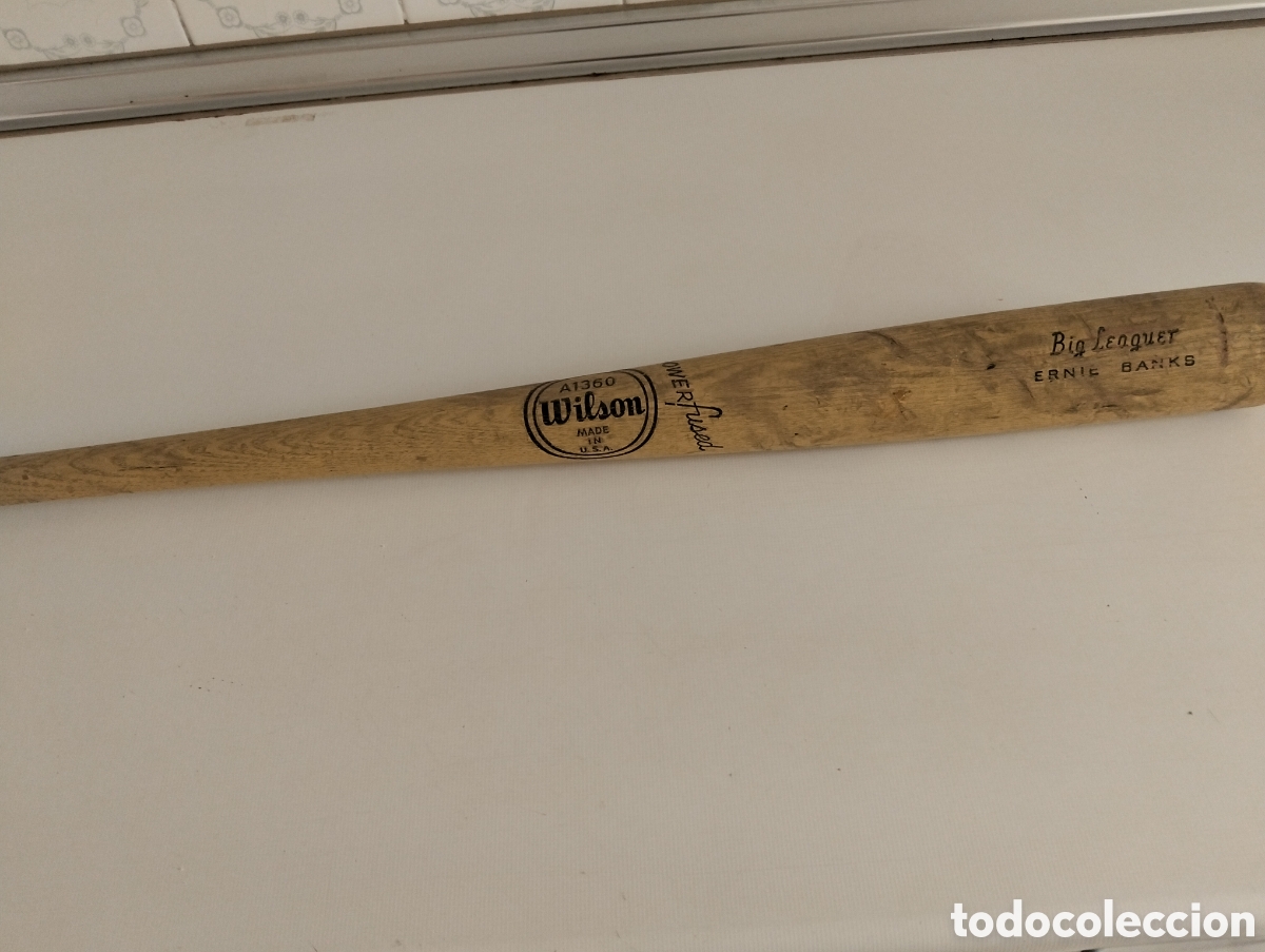 Coleccionismo deportivo: BATE DE BEISBOL. MUY ANTIGUO.