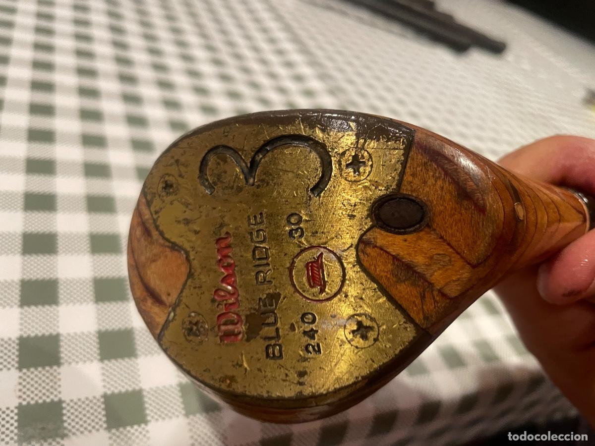 Coleccionismo deportivo: Lote 11 palos de golf ( 8 palos de madera y 3 metal)