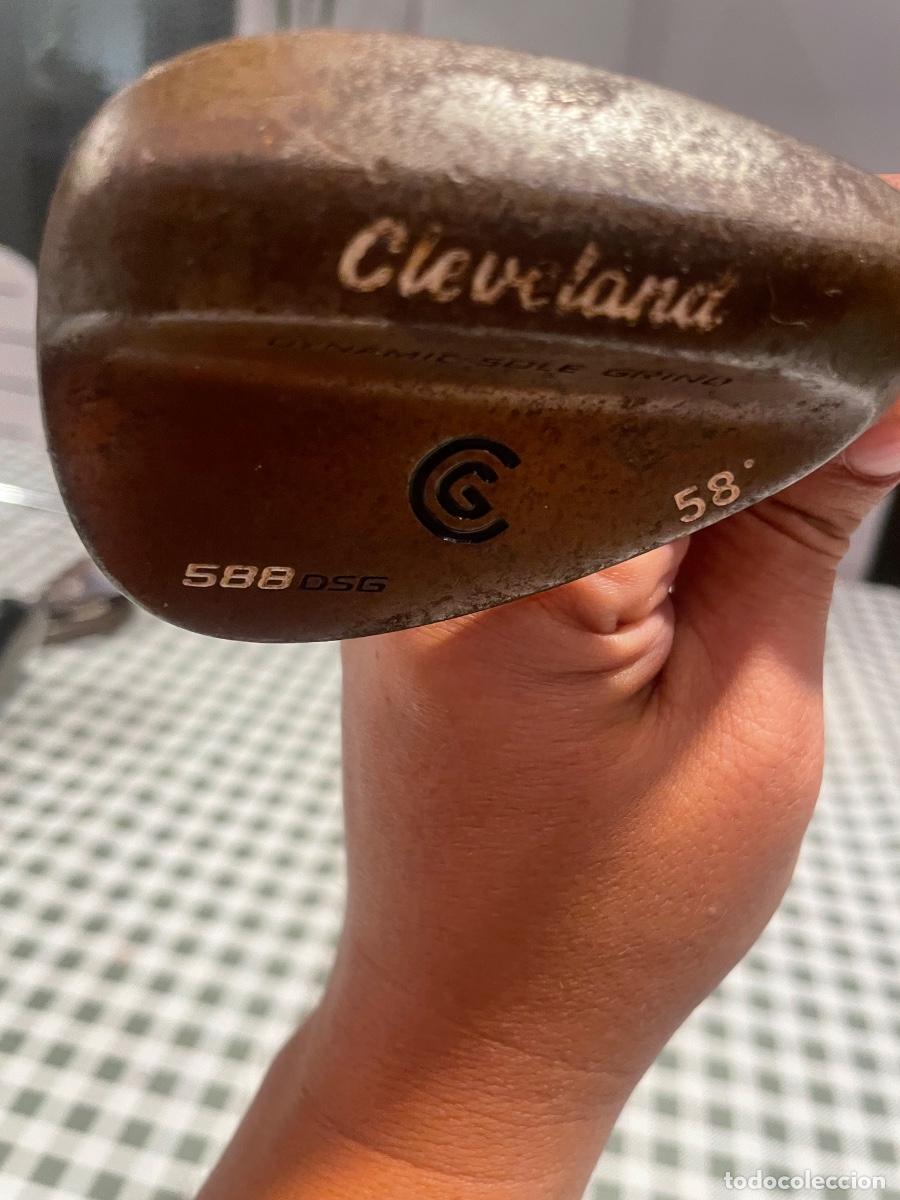 Coleccionismo deportivo: Palo de Golf Wedge Cleveland 588 DSG 58&deg; - Dynamic Sole Grind - Acabado RTG Raw