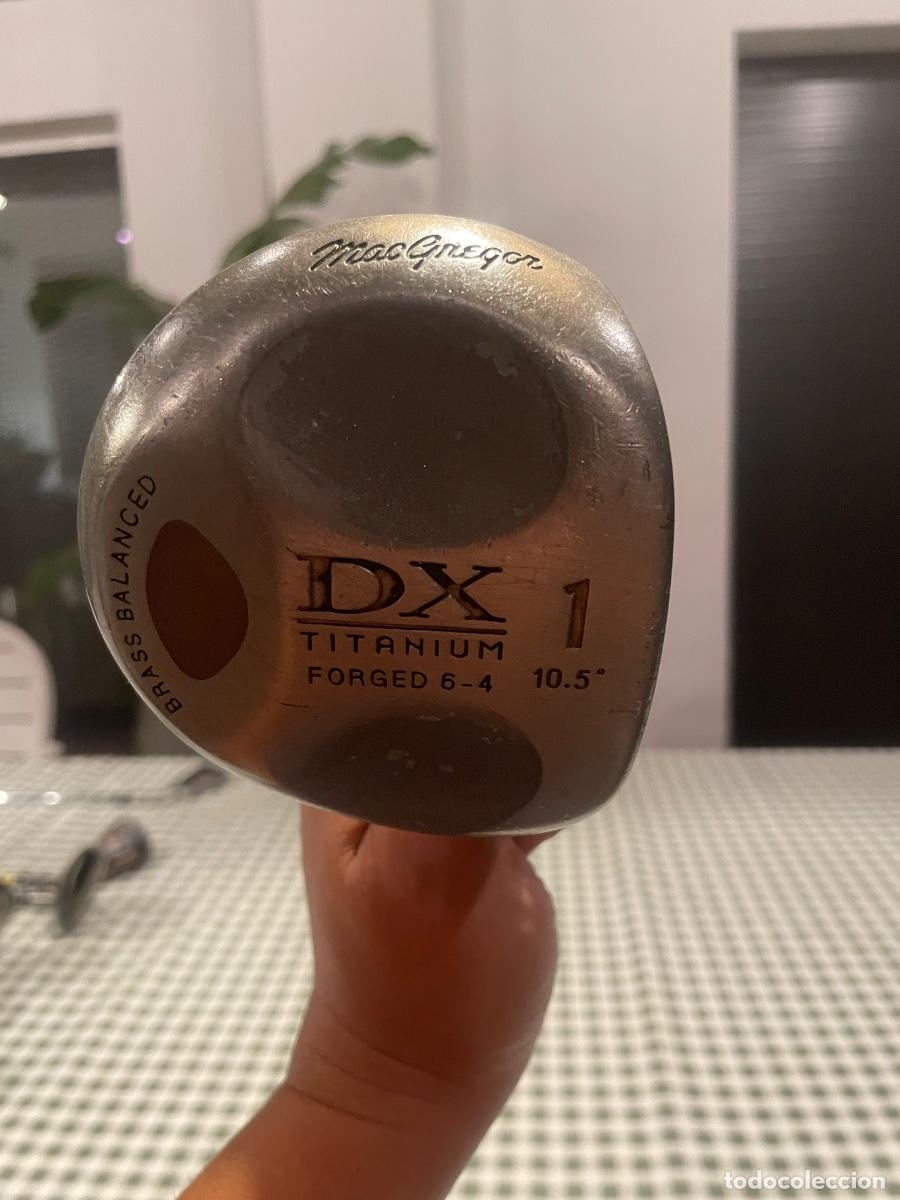 Coleccionismo deportivo: Palo de Golf Driver Madera 1 MacGregor DX Titanium Forged 6-4 10.5&deg; - Brass Balanc