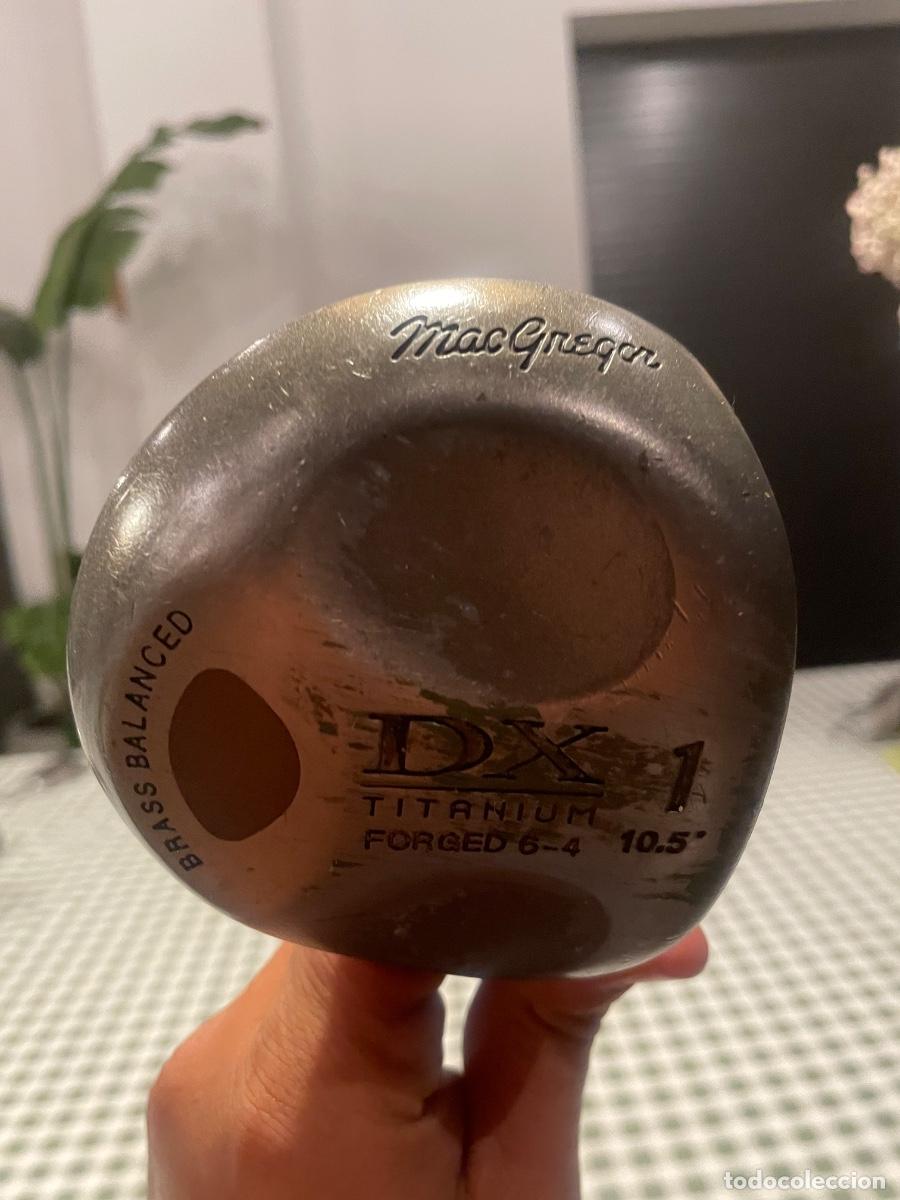 Coleccionismo deportivo: Palo de Golf Driver Madera 1 MacGregor DX Titanium Forged 6-4 10.5&deg; - Brass Balanced