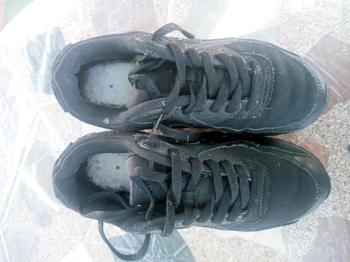 Coleccionismo deportivo: BONITAS ZAPATILLAS NIKE AIR MAX.90 TRIPLE BLAK