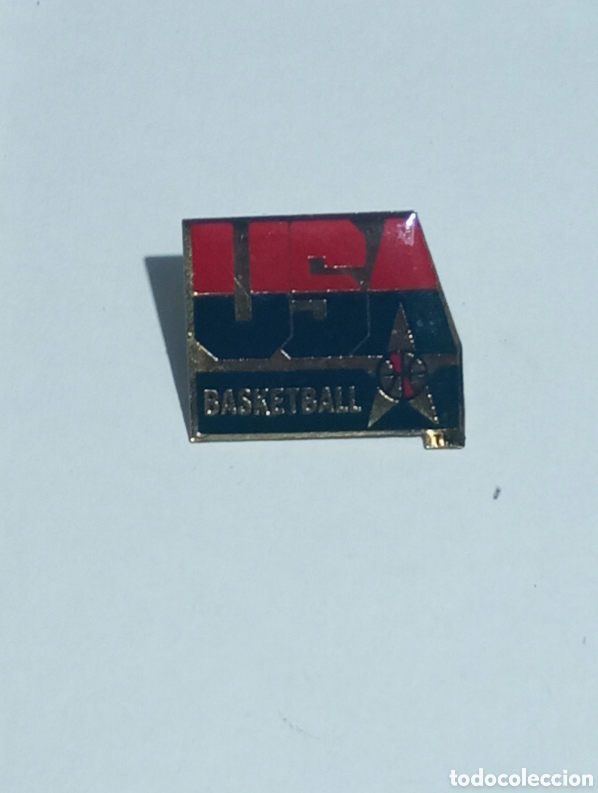 Coleccionismo deportivo: Pin USA Basketball A&ntilde;os 90 Dream Team