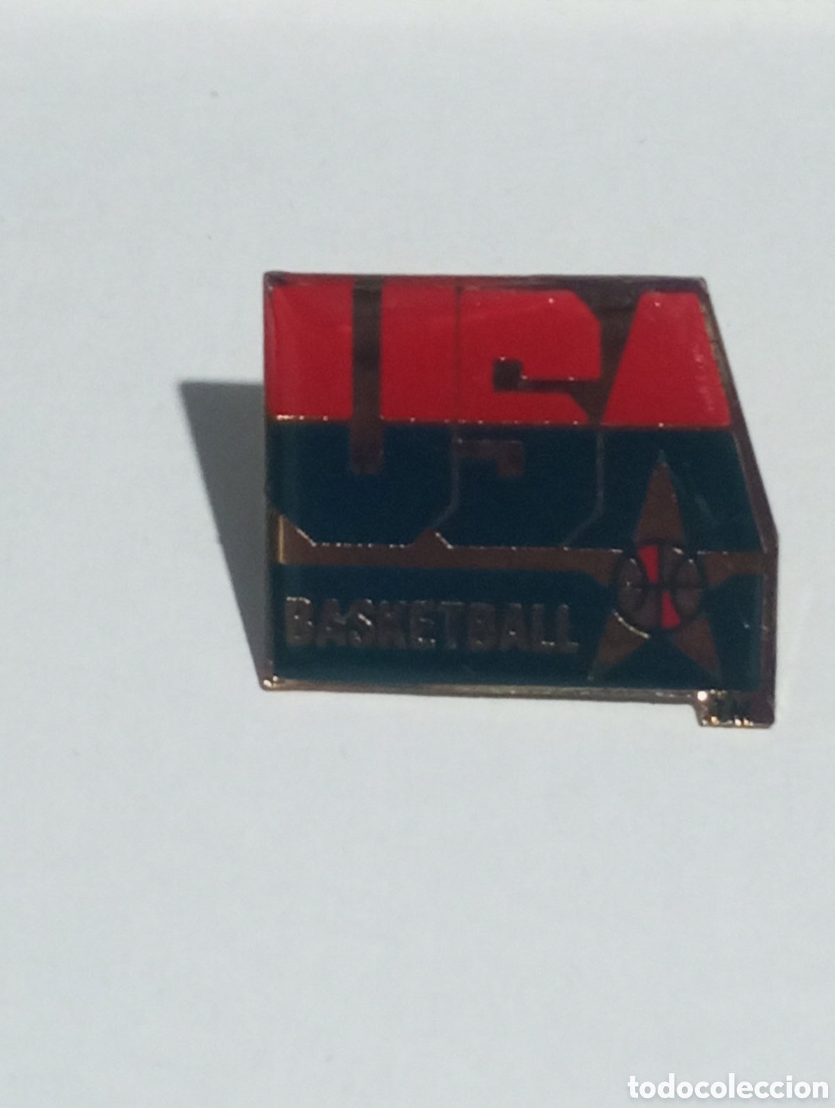 Coleccionismo deportivo: Pin USA Basketball A&ntilde;os 90 Dream Team