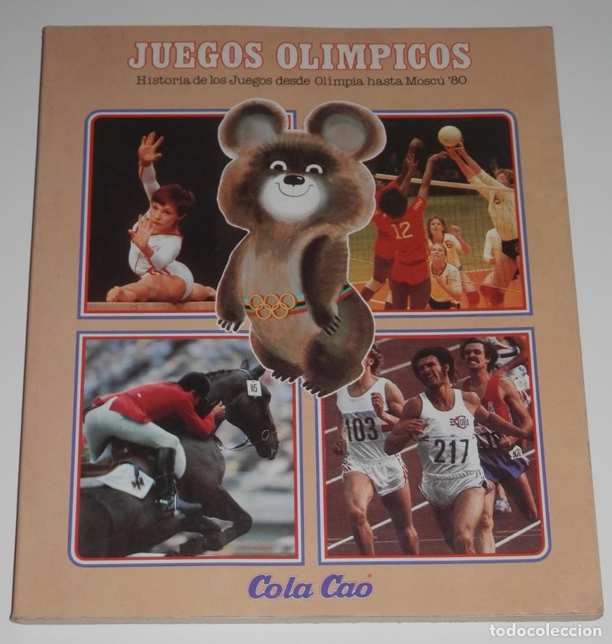 Coleccionismo deportivo: LIBRO DE LOS JUEGOS OLIMPICOS DE LA COLA- CAO