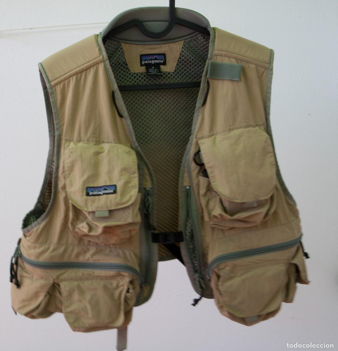Coleccionismo deportivo: Chaleco de Pesca Patagonia Multi Bolsillo (Talla M) Est&aacute; dise&ntilde;ado para ser ligero y altamente fun