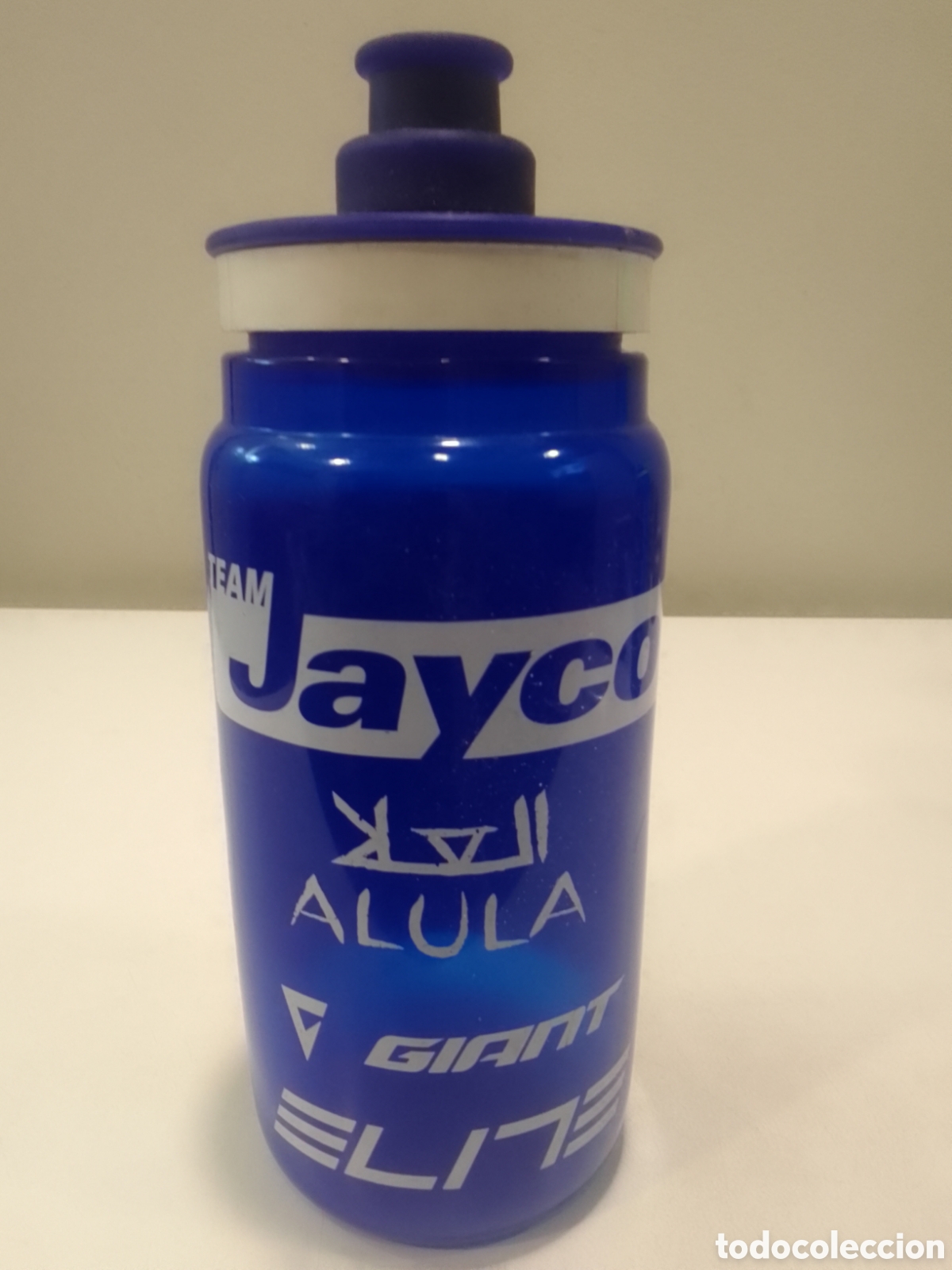 Coleccionismo deportivo: Bid&oacute;n equipo ciclista Jayco ALULA.