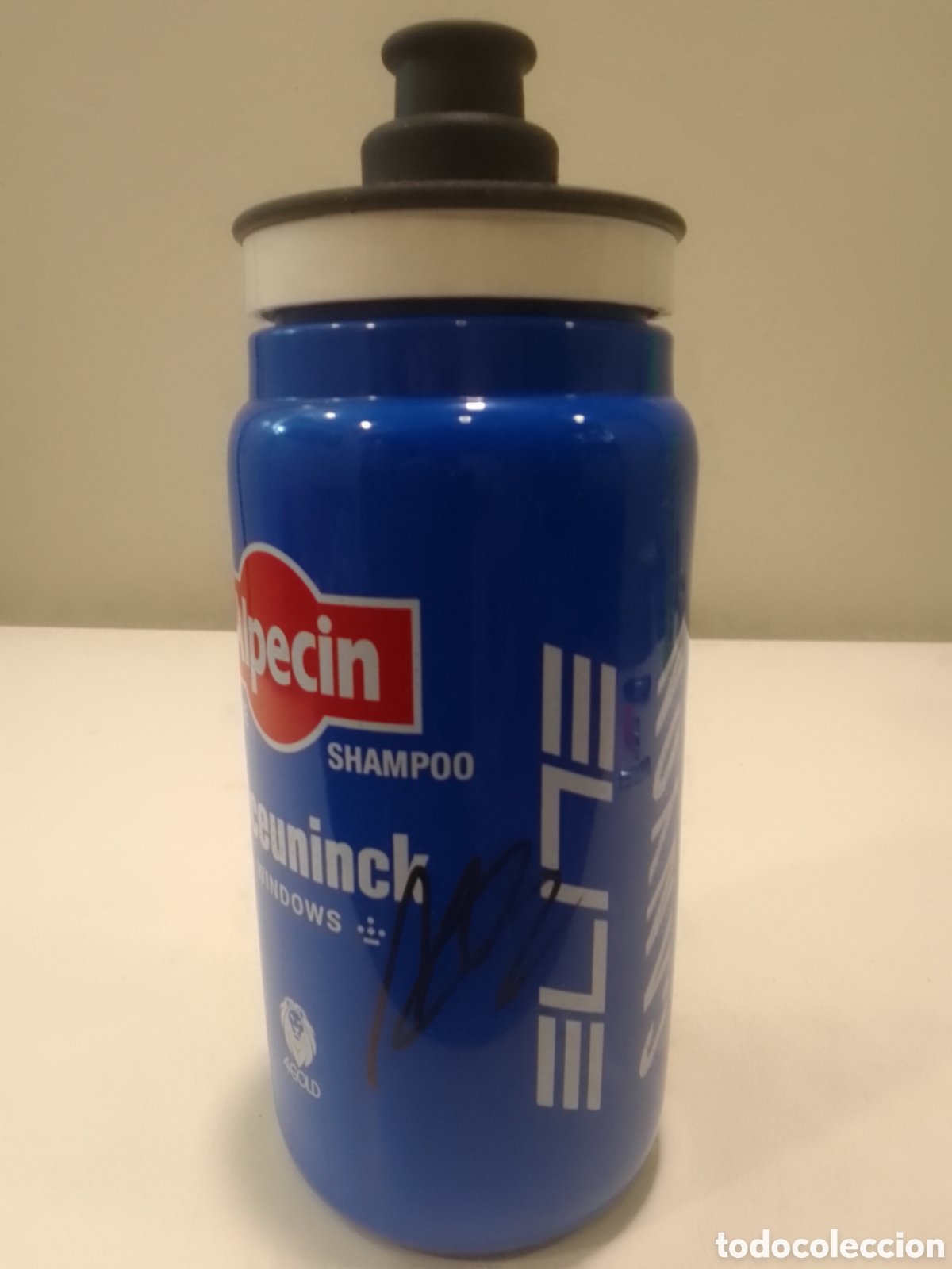 Coleccionismo deportivo: Bid&oacute;n autografiado Van der Poel &bull; Alpecin.