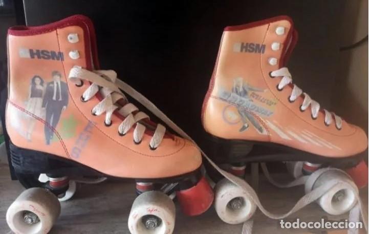 Sammelleidenschaft Sport: Patines con botas 4 ruedas talla 35