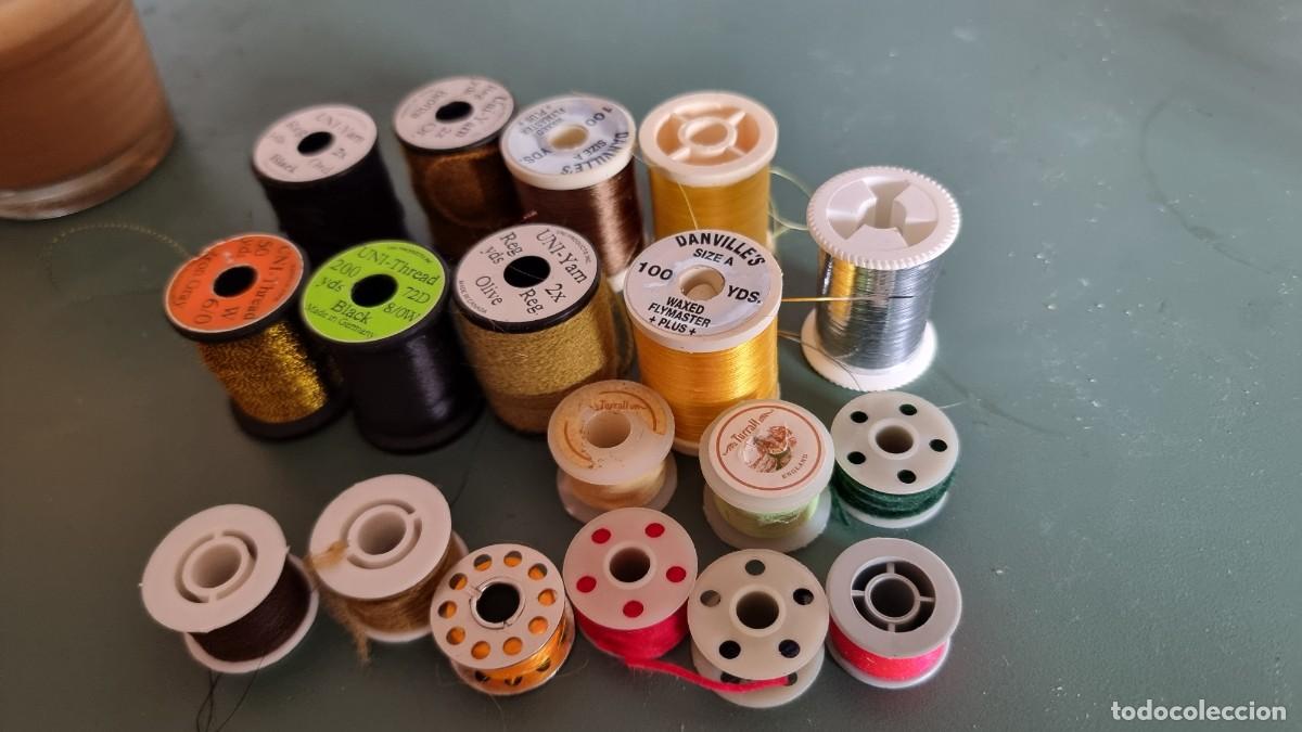 Sammelleidenschaft Sport: HILOS PARA LA CONFECCI&Oacute;N DE MOSCAS DE PESCA