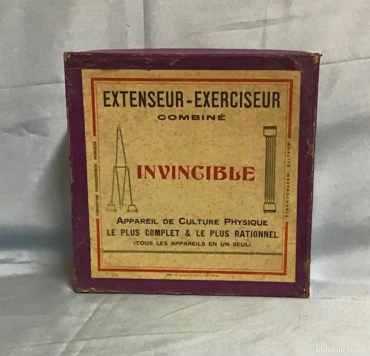 Coleccionismo deportivo: INVINCIBLE, APARATO DE GIMNASIA DE 1900