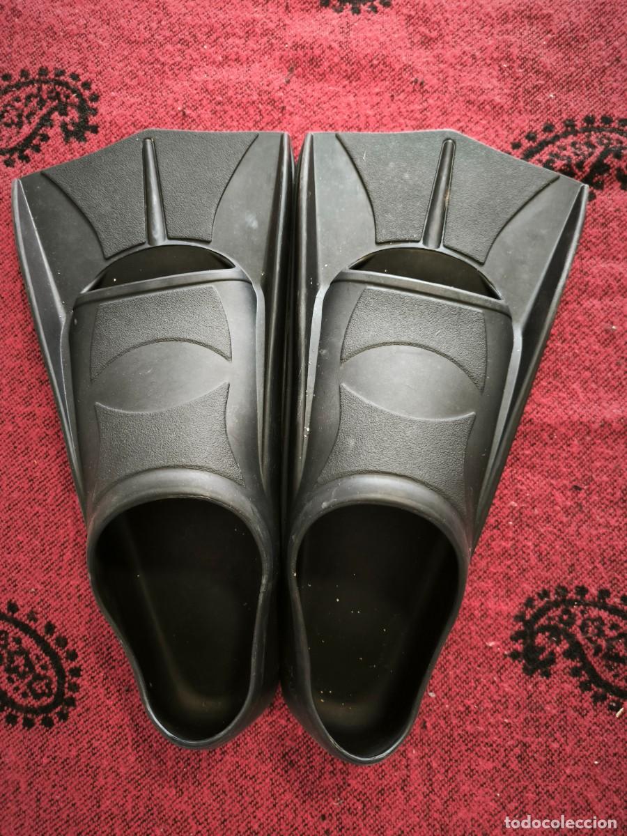 Coleccionismo deportivo: Aletas Cortas De Nataci&oacute;n Talla 41-42 | Ideales Para Piscina, Entrenamiento Y Snorkel