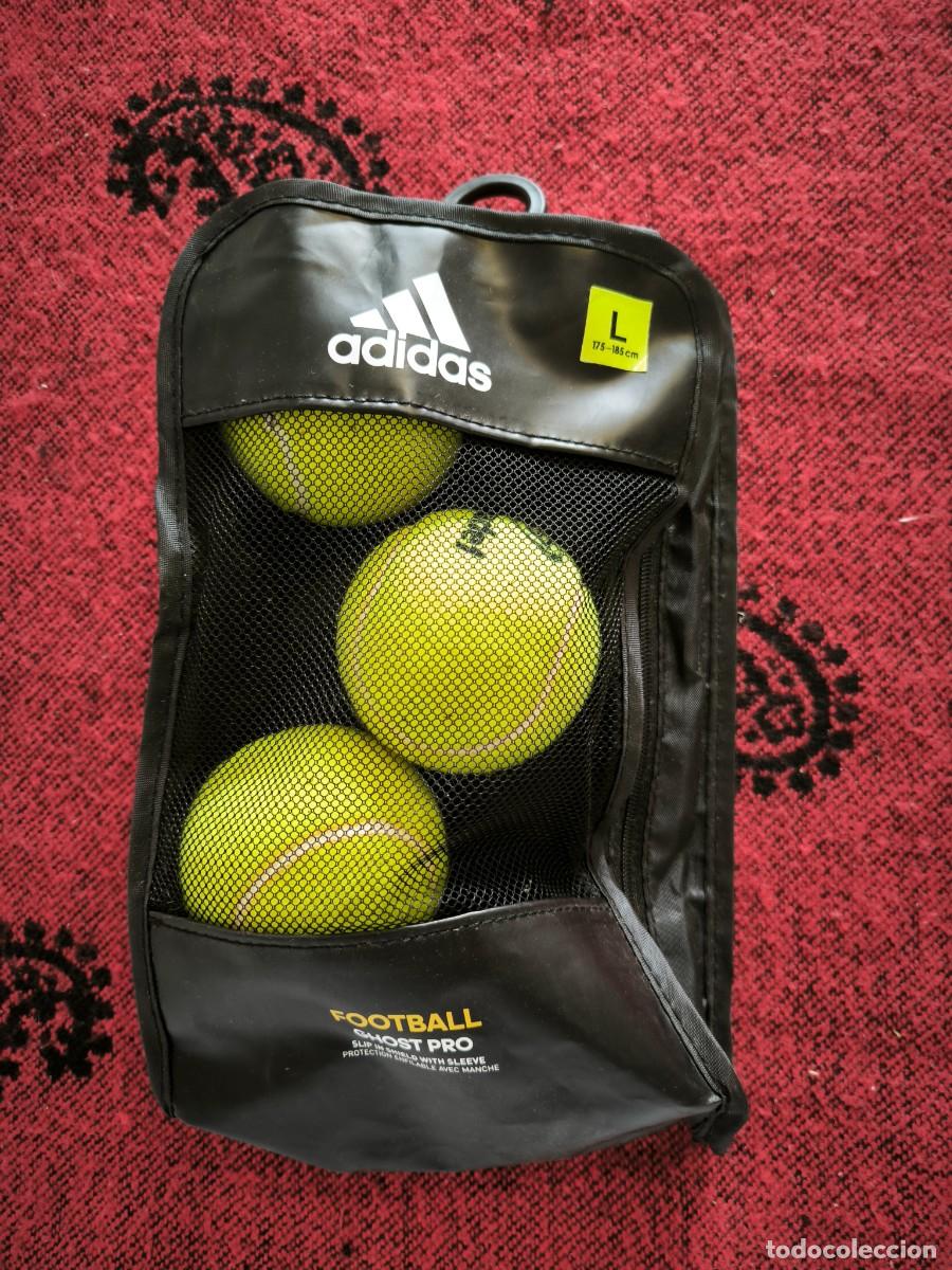 Coleccionismo deportivo: Bolsa Adidas Ghost Pro Para Guardar Pelotas (P&aacute;del Tenis Etc) | Con 3 Pelotas Incluidas