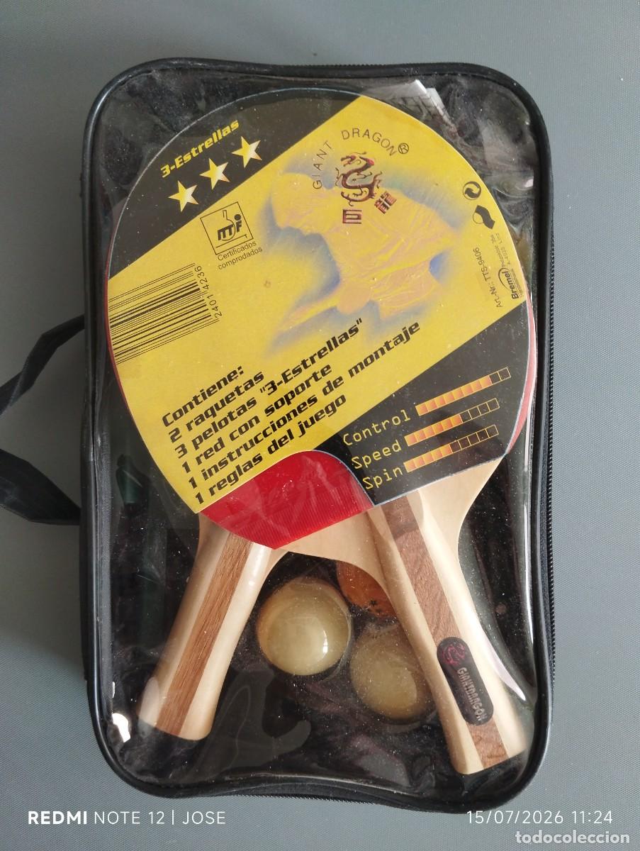 Coleccionismo deportivo: Palas de pin pon - 646