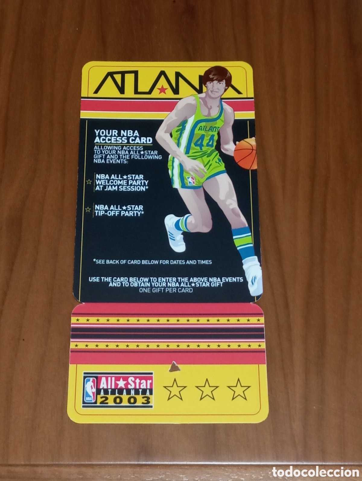 Coleccionismo deportivo: ENTRADA ENTERA NBA ALL STAR 2003 ATLANTA FIESTA DE BIENVENIDA JAM SESSION - TIP-OFF PARTY