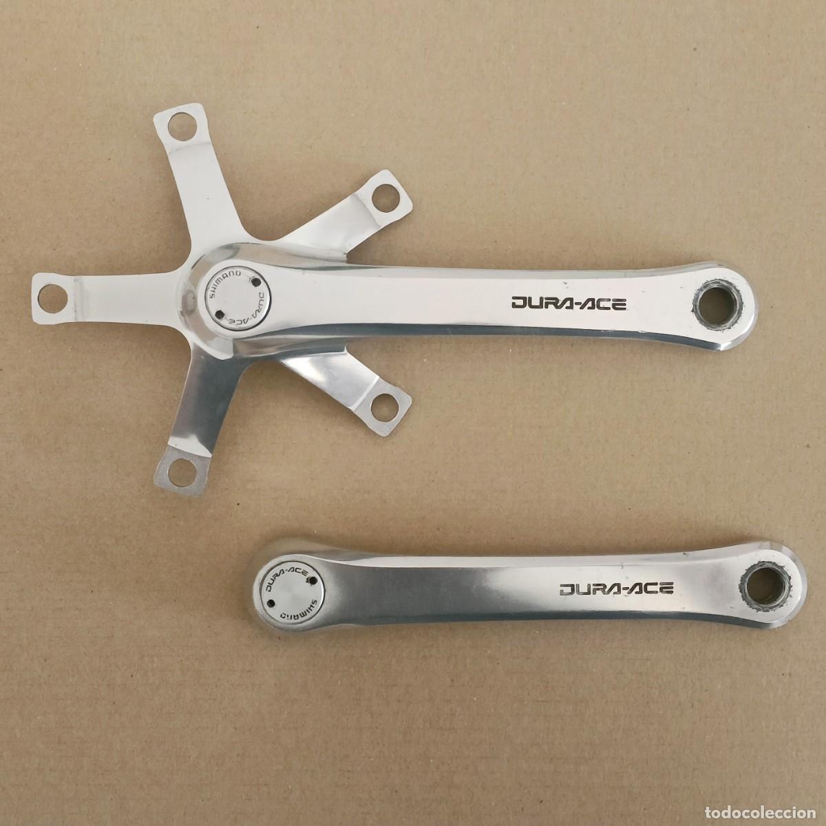 Coleccionismo deportivo: Bielas Shimano FC-7402 PG Dura-Ace 170mm. Recambio bicicleta ciclismo