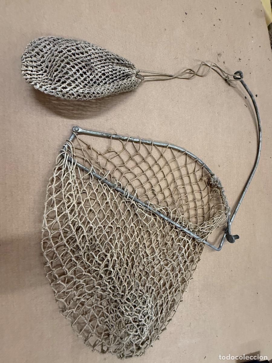 Coleccionismo deportivo: Curiosa red de pesca o cesta. Desconocemos su funcionamiento.