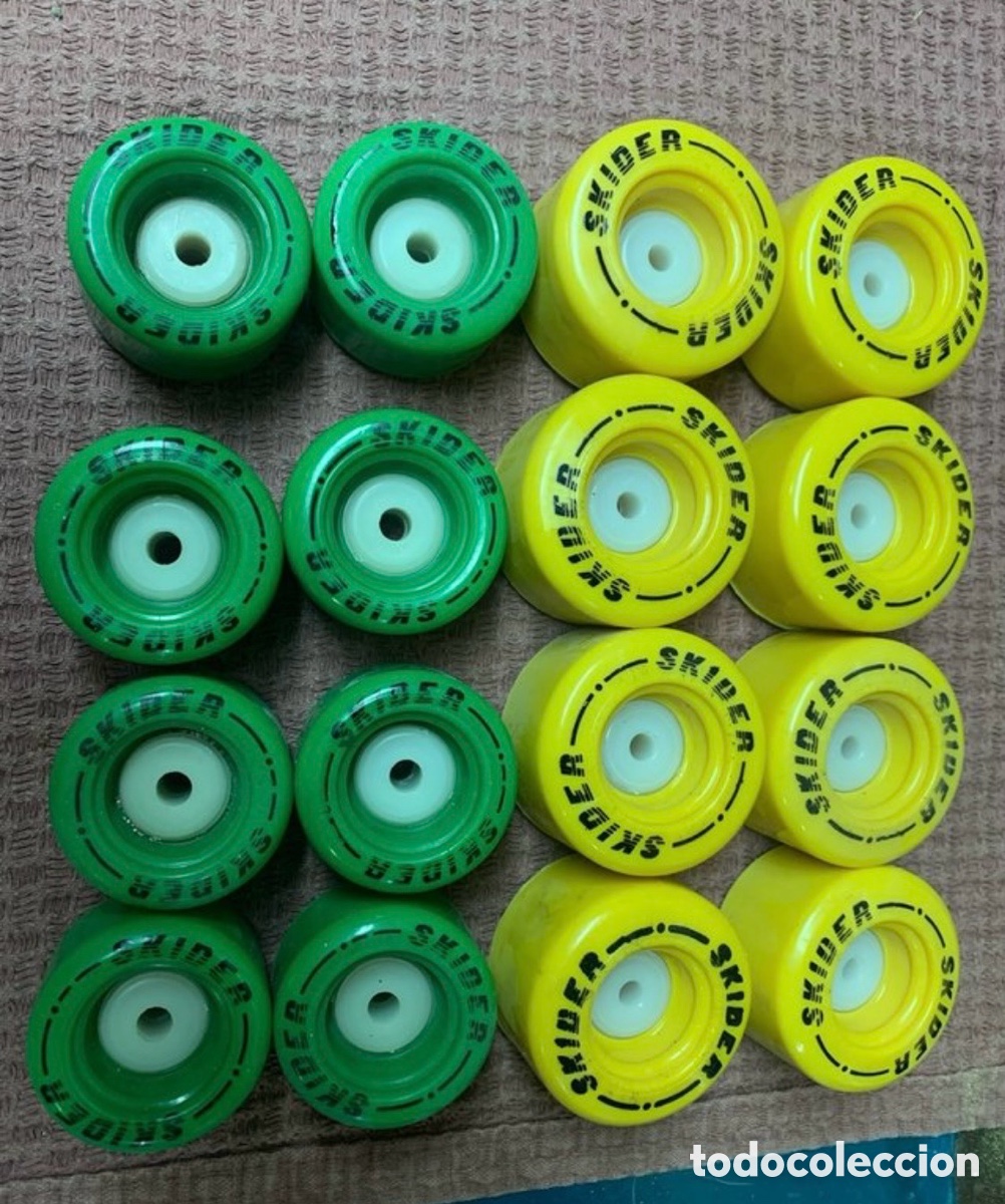 Coleccionismo deportivo: Lote de 16 Ruedas Skider Vintage / Old School (Nuevas a Estrenar - NOS)