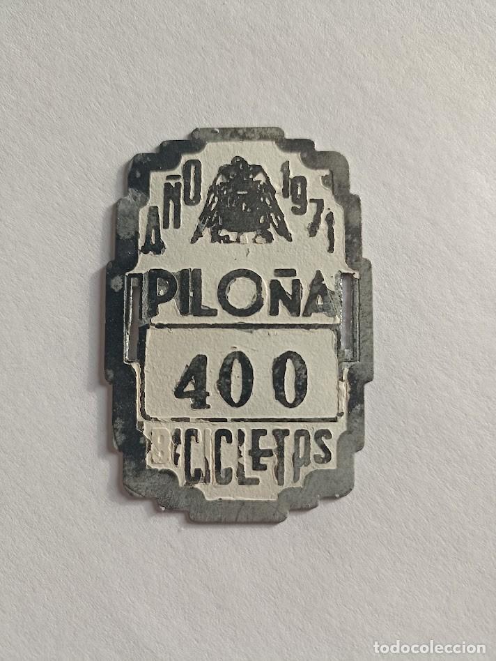 Coleccionismo deportivo: matricula pilo&ntilde;a asturias 1971