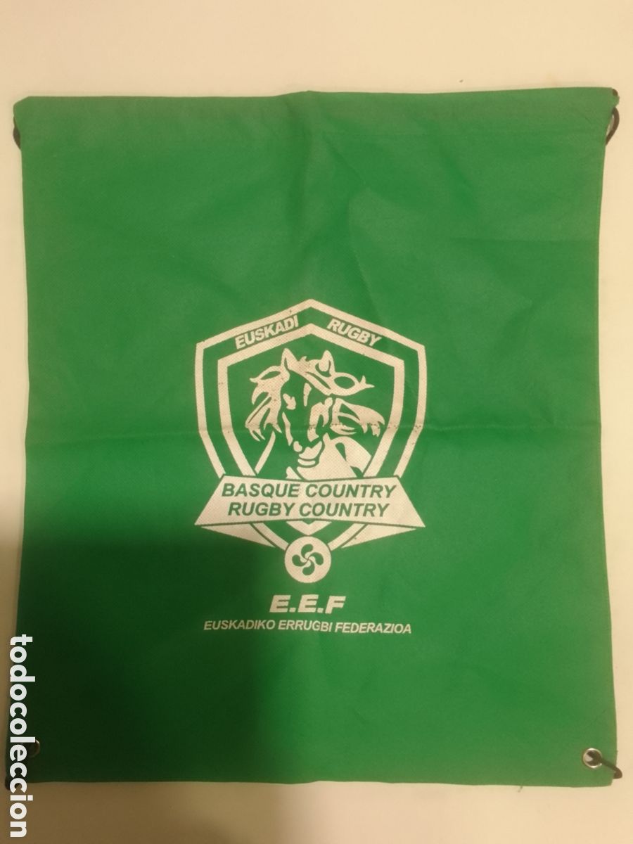 Sammelleidenschaft Sport: Bolsa mochila Federaci&oacute;n Euskadi Rugby.