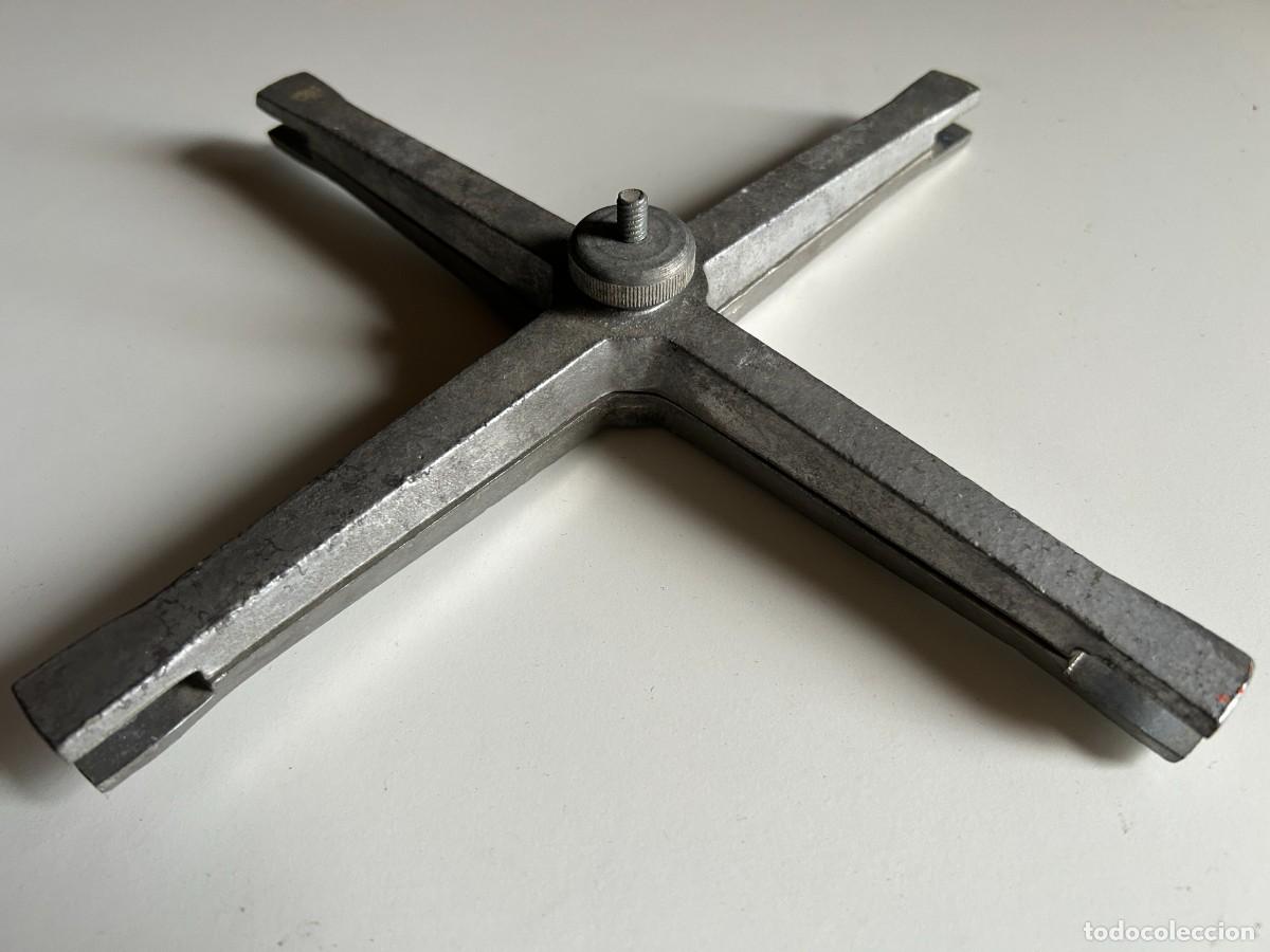 Coleccionismo deportivo: Tensor aluminio raqueta tenis - Foto 3