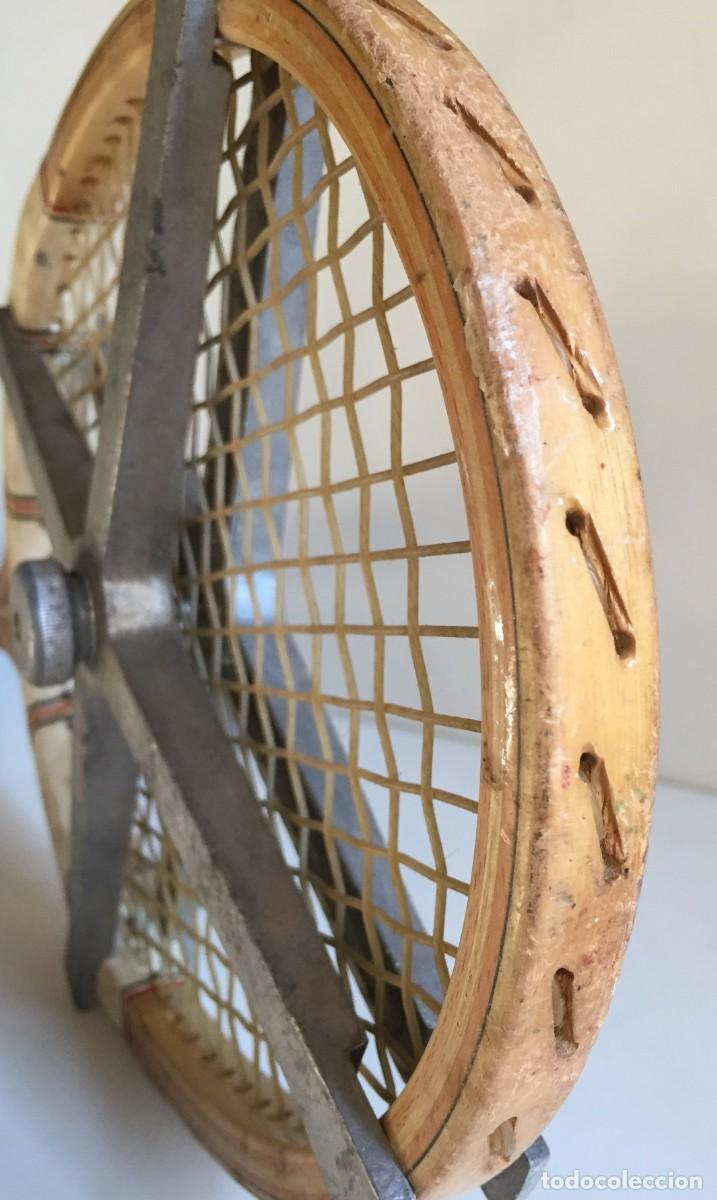 Coleccionismo deportivo: Tensor aluminio raqueta tenis - Foto 5