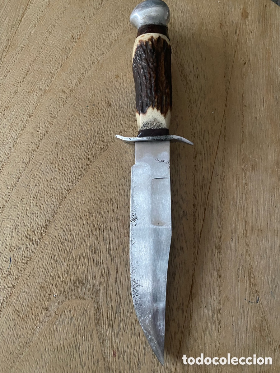 Coleccionismo deportivo: Cuchillo de caza R.Zafrilla