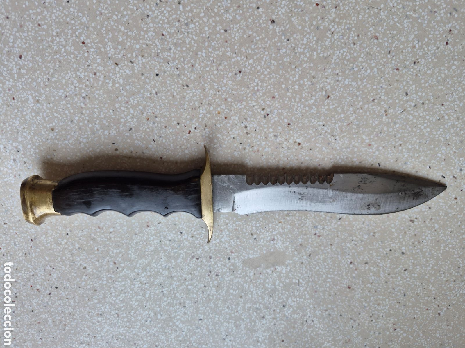 Coleccionismo deportivo: Cuchillo Marca MUELA Modelo Comando COMMANDO - 26,5 cm - MOLIBDENO - VANADIO. Leer . - Foto 5