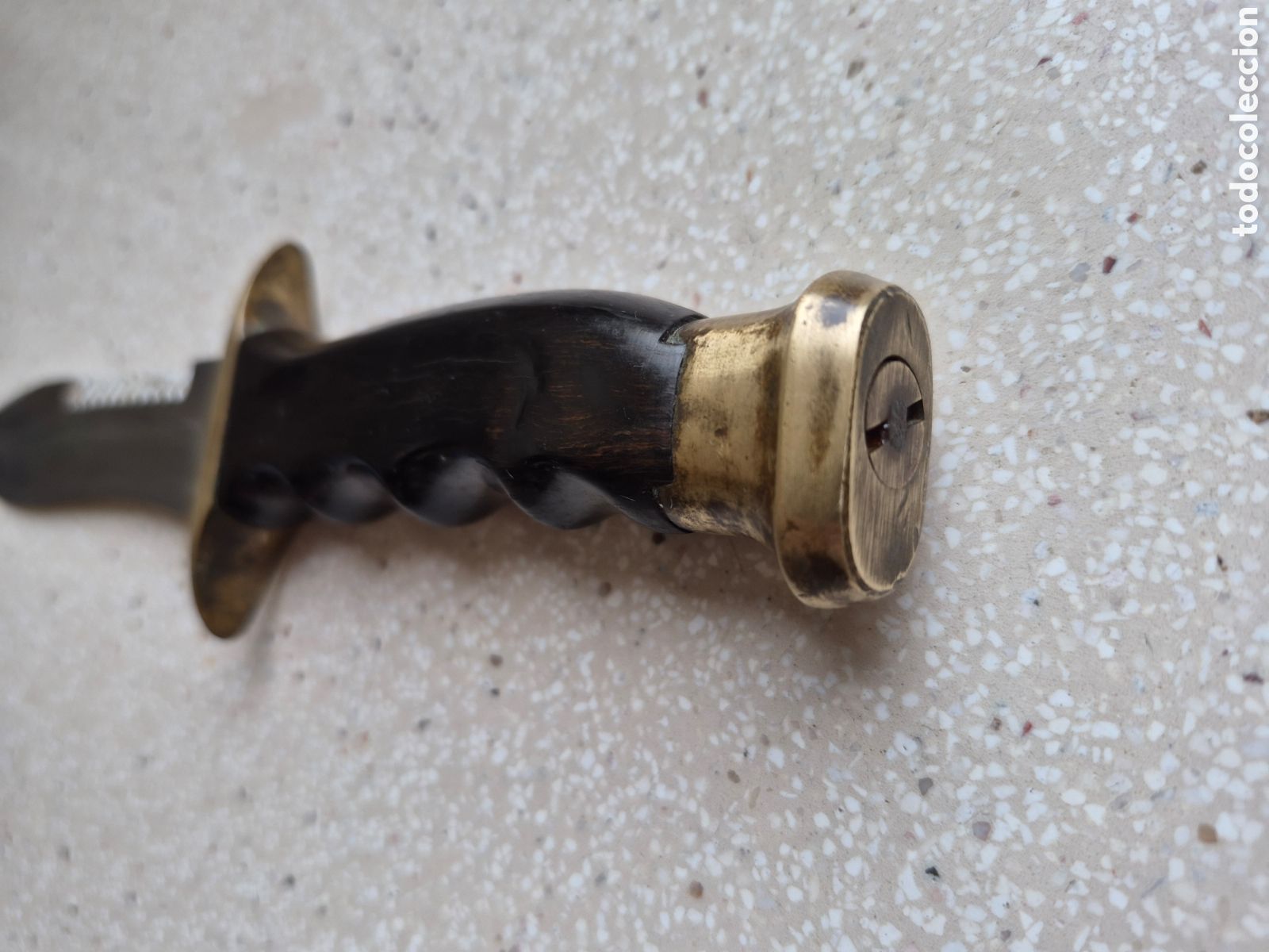 Coleccionismo deportivo: Cuchillo Marca MUELA Modelo Comando COMMANDO - 26,5 cm - MOLIBDENO - VANADIO. Leer . - Foto 8