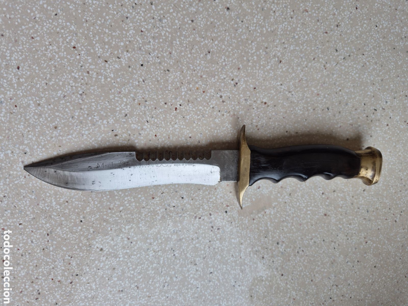 Coleccionismo deportivo: Cuchillo Marca MUELA Modelo Comando COMMANDO - 26,5 cm - MOLIBDENO - VANADIO. Leer .