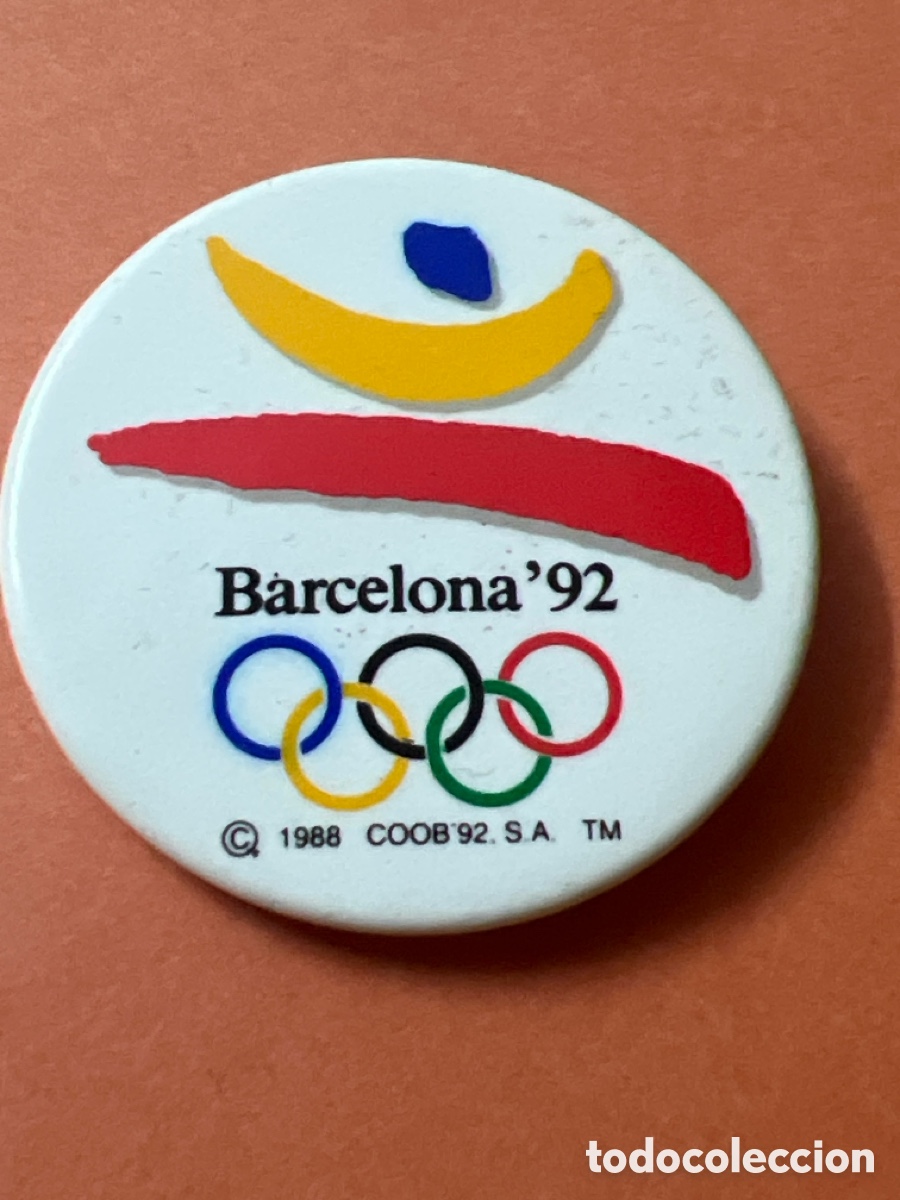 Coleccionismo deportivo: L756/30. Pin chapa de aguja olimpiadas Barcelona 92