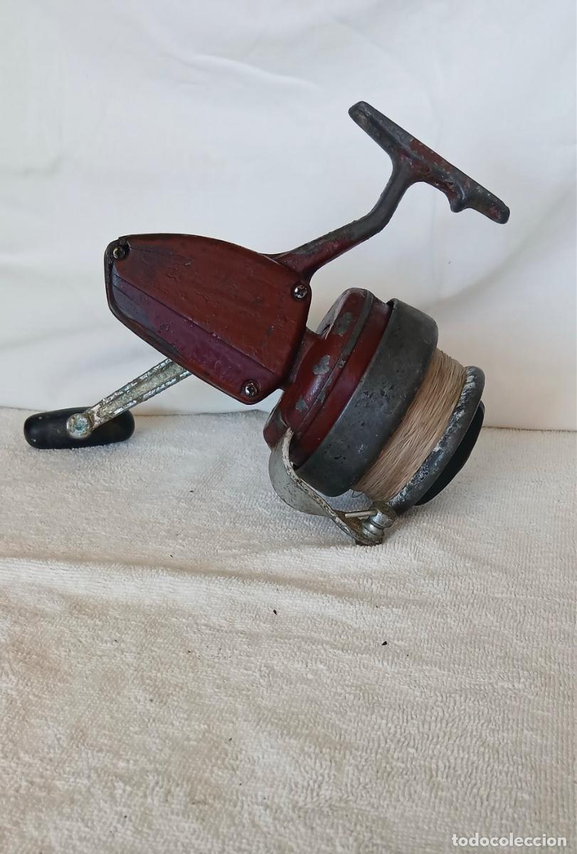 Coleccionismo deportivo: Carrete de pesca vintage met&aacute;lico - Made in Japan (A&ntilde;os 60/70). Ver las fotos y la descripci&oacute;n!