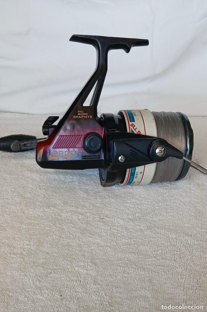 Coleccionismo deportivo: Carrete de pesca vintage Okuma Argo Graphite (Rodamiento). Ver las fotos y la descripci&oacute;n!