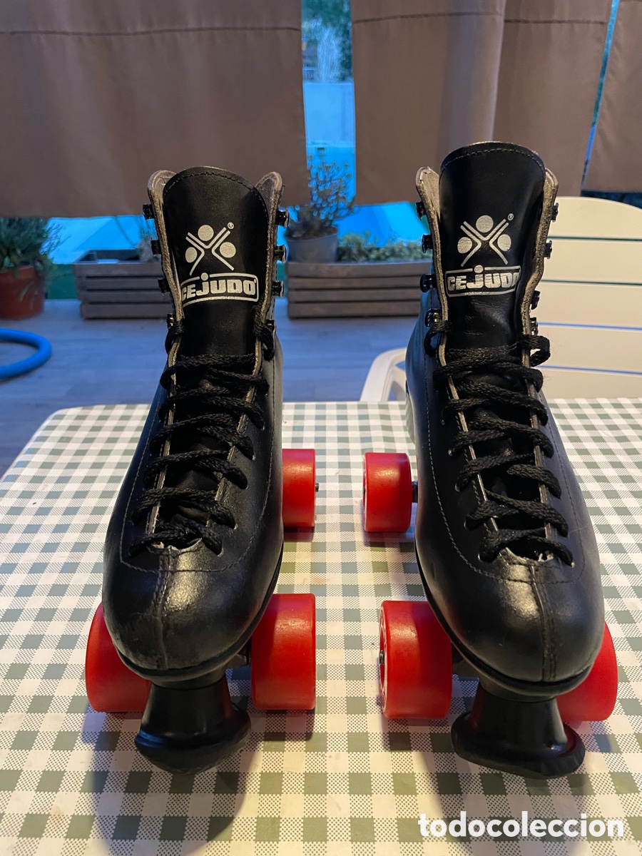 Coleccionismo deportivo: Patines Quad Vintage CEJUDO NEVADA T.39 - Planchas SANCHESKI - Ruedas KRYPTO IMPULSE