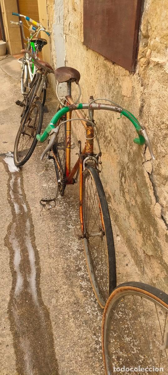 Coleccionismo deportivo: Bicicleta de corredor antigua
