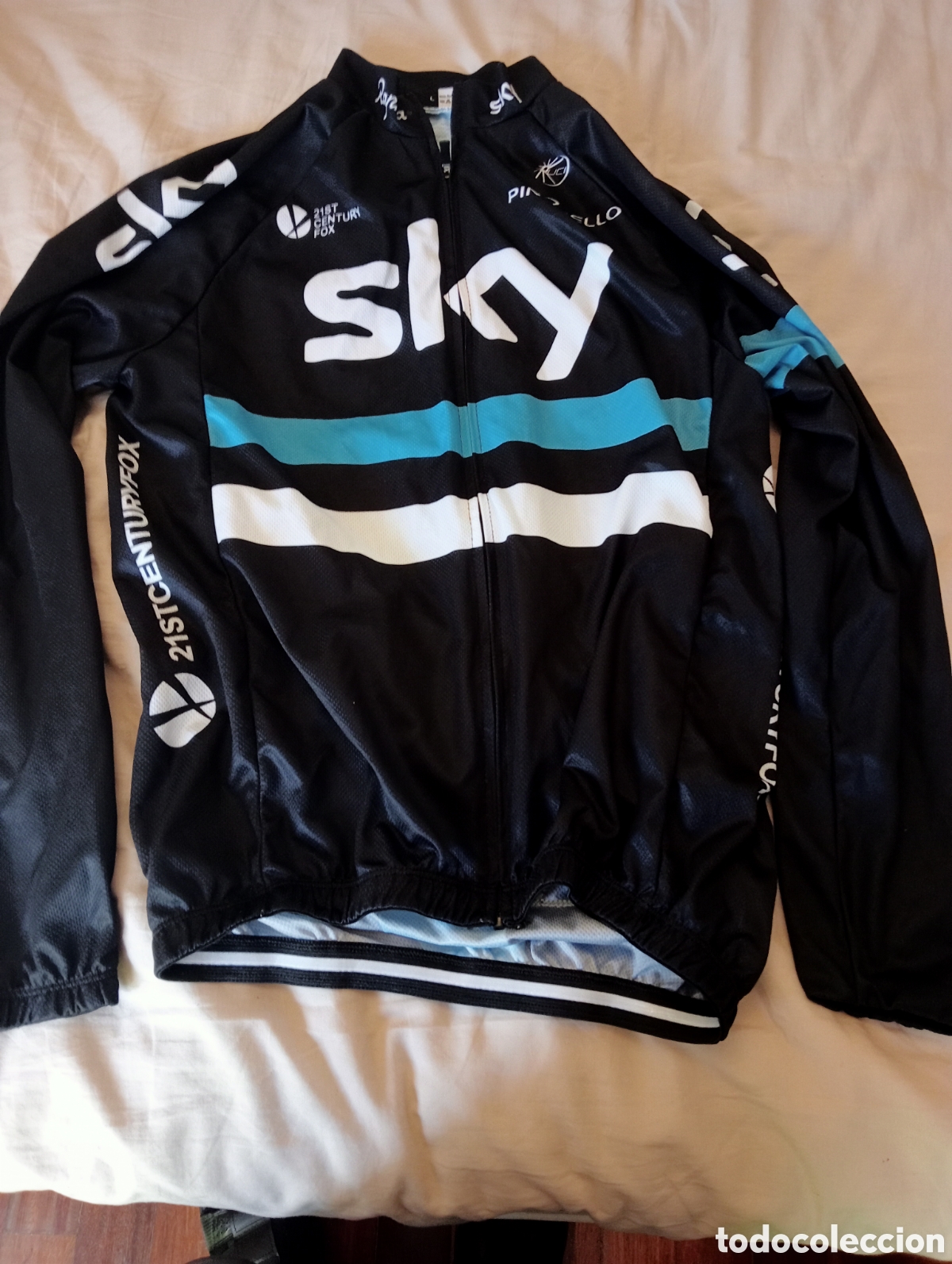 Coleccionismo deportivo: Maillot sky de ciclismo