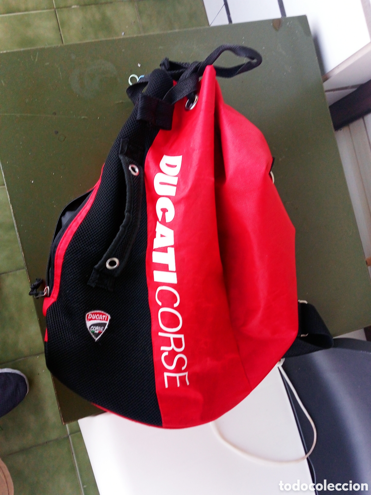 Coleccionismo deportivo: Bolsa petate Ducati Corse