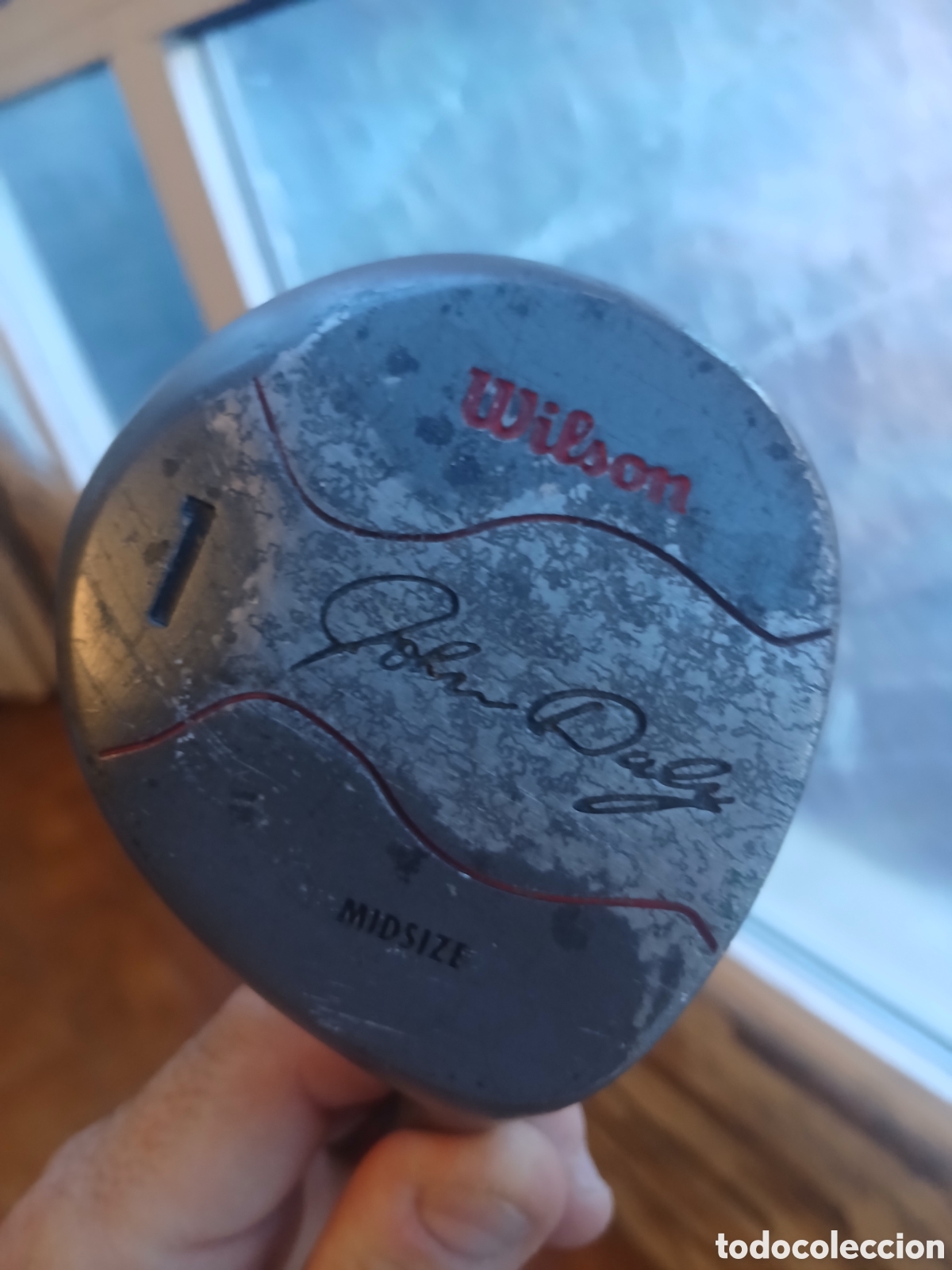 Collectionnisme sportif: Palo de Golf Madera 1 Winson firmado por John Daly