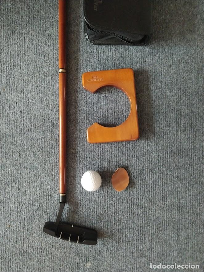 Coleccionismo deportivo: Set juego golf oficina - Foto 2